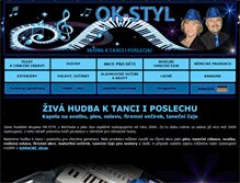 Tablet Screenshot of ok-styl.cz